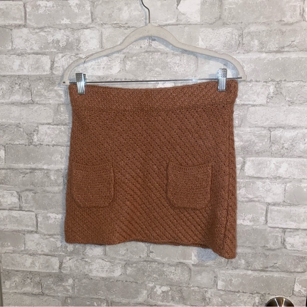 See by chloe knit mini skirt sz 4 #A4